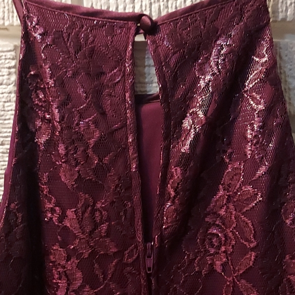 B. Darlin Plum Dress - Picture 5 of 12